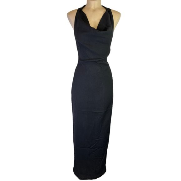 Torn by Ronny Kobo Women's Rachel Dress Size XS Halter Neck Braided Back - Picture 4 of 13